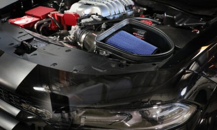 Track Series Carbon Fiber Cold Air Intake for Dodge Charger SRT Hellcat Redeye
