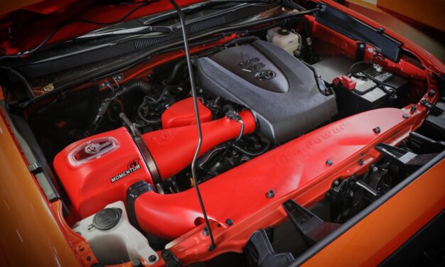 Red MOMENTUM Intake – Tacoma