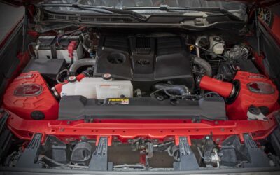 Red Momentum GT Cold Air Intake 3rd Gen Tundra
