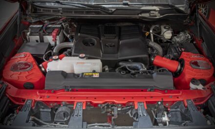 Red Momentum GT Cold Air Intake 3rd Gen Tundra