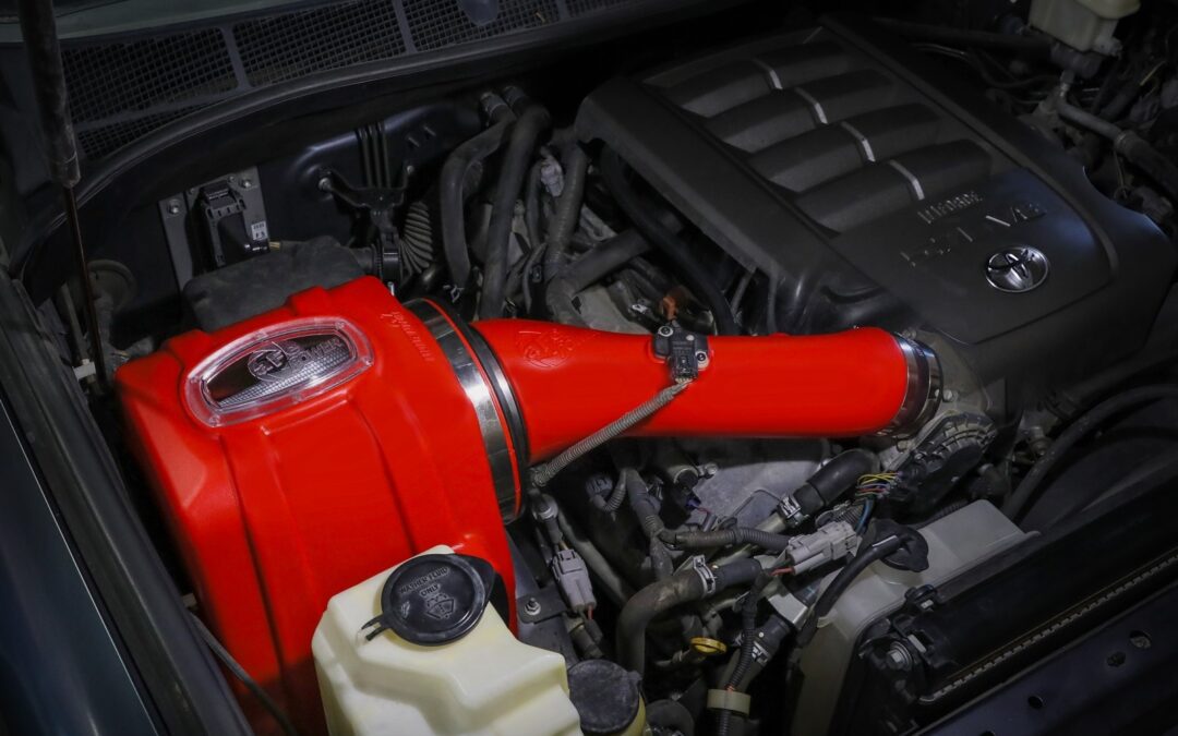 Red Momentum Cold Air Intake 2nd Gen Tundra