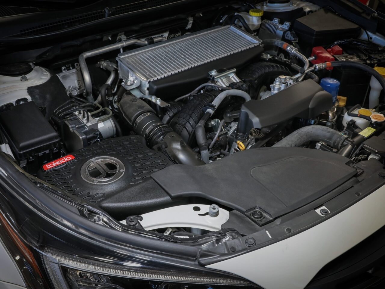 Sealed AFE Takeda Cold Air Intake on 2.4L turbo Subaru Outback