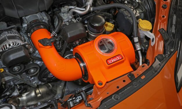 Orange TAKEDA MOMENTUM Air Intake for Toyota GR86 / Subaru BRZ