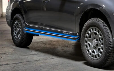 TERRA GUARD Sliders and Steps for 2015-19 Subaru Outback