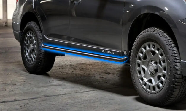 TERRA GUARD Sliders and Steps for 2015-19 Subaru Outback