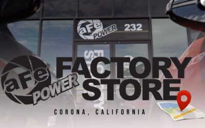 Visit our aFe POWER Factory Store