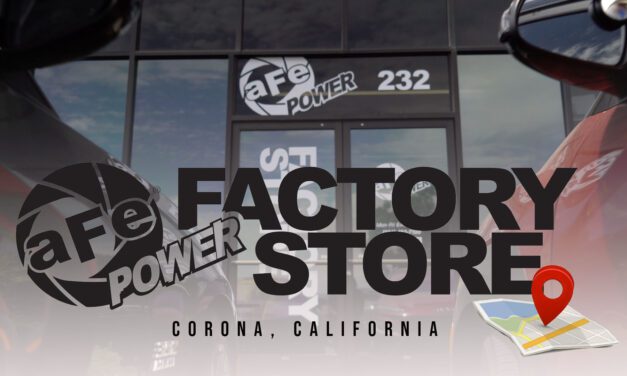 Visit our aFe POWER Factory Store