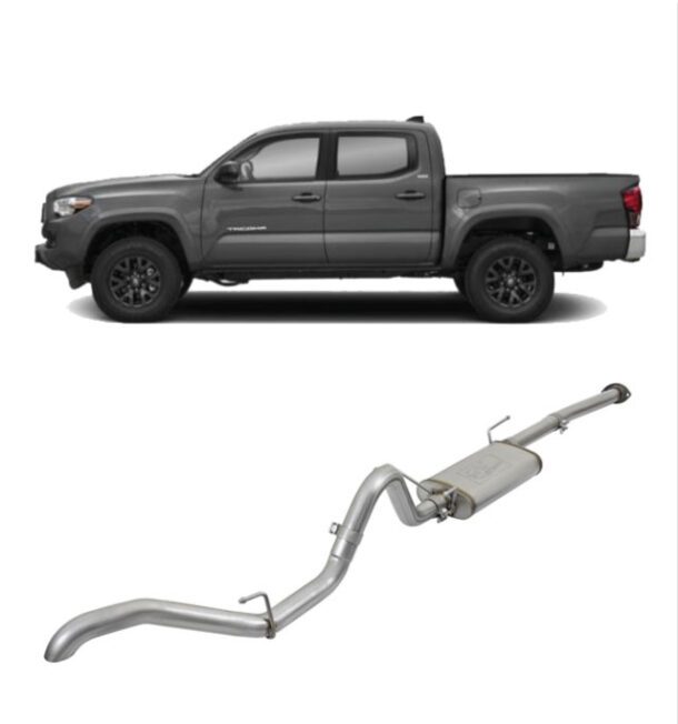 aFe 2.5in SS Cat-Back Exhaust | Toyota Tacoma (13-14) 2.7L (49-46024-P)
