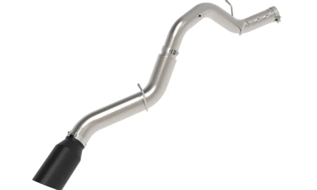 Large Bore-HD 5 IN 409 Stainless Steel DPF-Back Exhaust System for 24-25 GM Diesel Trucks V8-6.6L (td) L5P