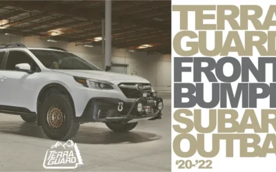 TERRA GUARD Front Trail Bumpers for 2020-22 Subaru Outback