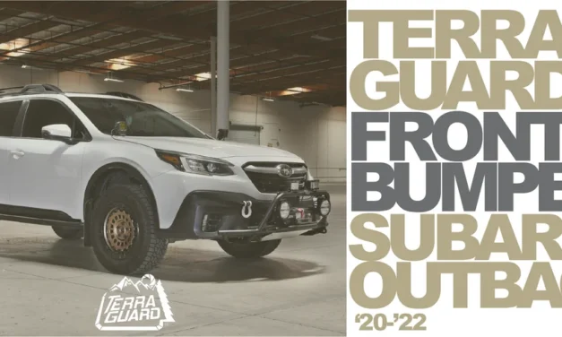 TERRA GUARD Front Trail Bumpers for 2020-22 Subaru Outback