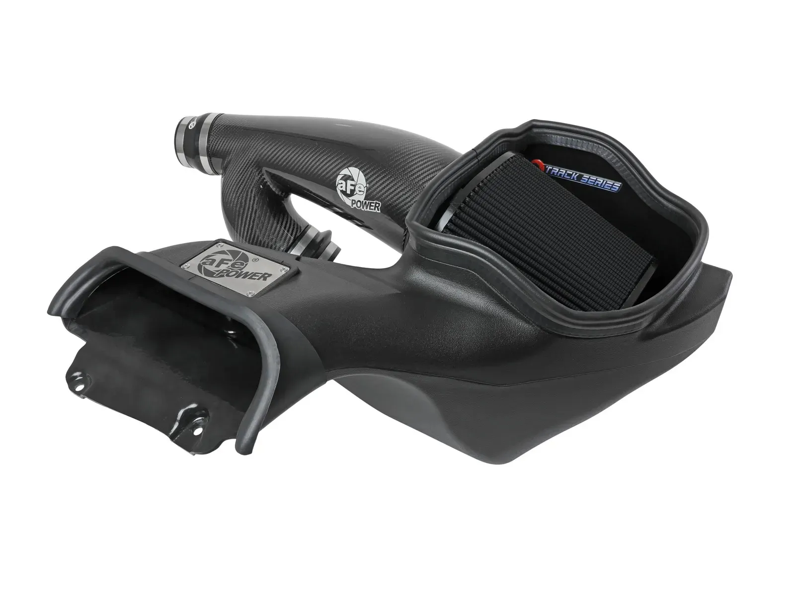 Track Series Carbon Fiber Cold Air Intake System w/ Black Pro 5R Filter Ford F-150 Raptor 21-25 V6-3.5L (tt)