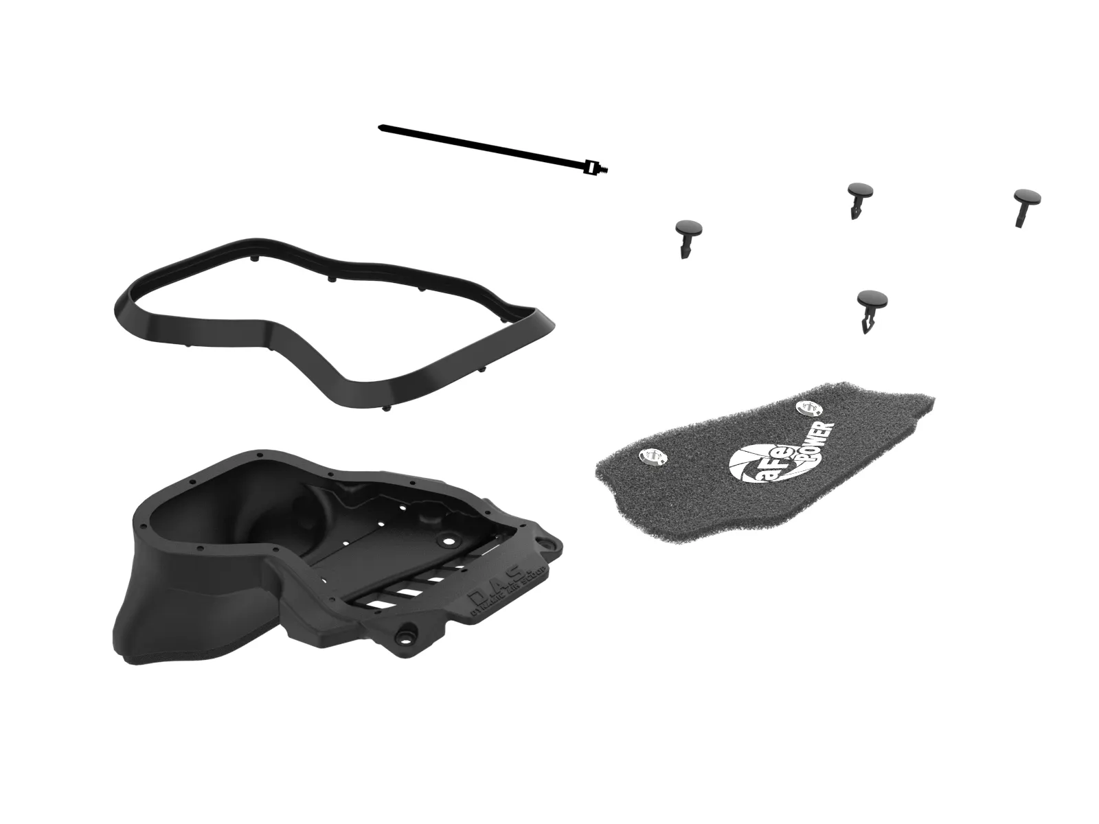 50-70119s_2_1-toyota-tacoma-4runner-air-scoop Dynamic Air Scoop (D.A.S.) For Intake kits 50-70119D and 50-70119R Toyota Tacoma 24-25 / 4Runner 2025 L4-2.4L (t)