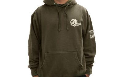 aFe POWER Hoodies: Overland & Navy Blue