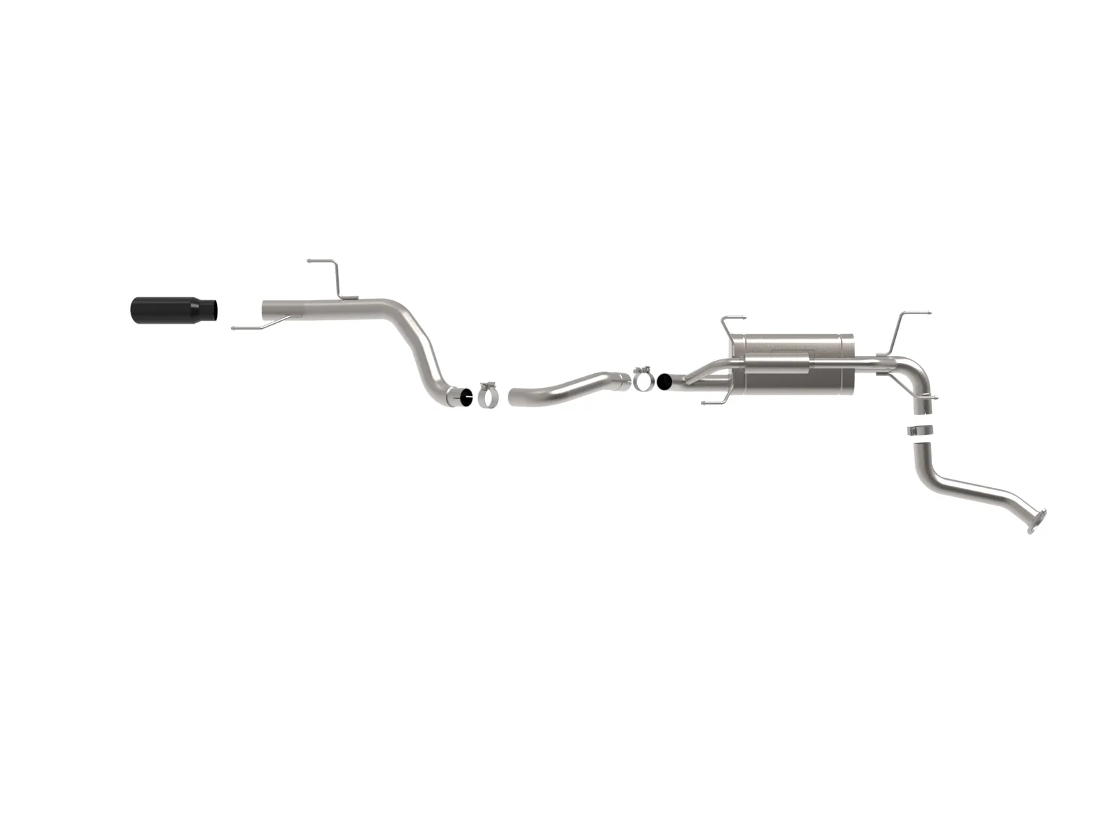 49-36080-b_9-exhaust-Toyota 4Runner 2025 L4-2.4L Vulcan Series 2-1/2 IN to 3 IN 304 Stainless Steel Cat-Back Exhaust System for Toyota 4Runner 2025 L4-2.4L (t)