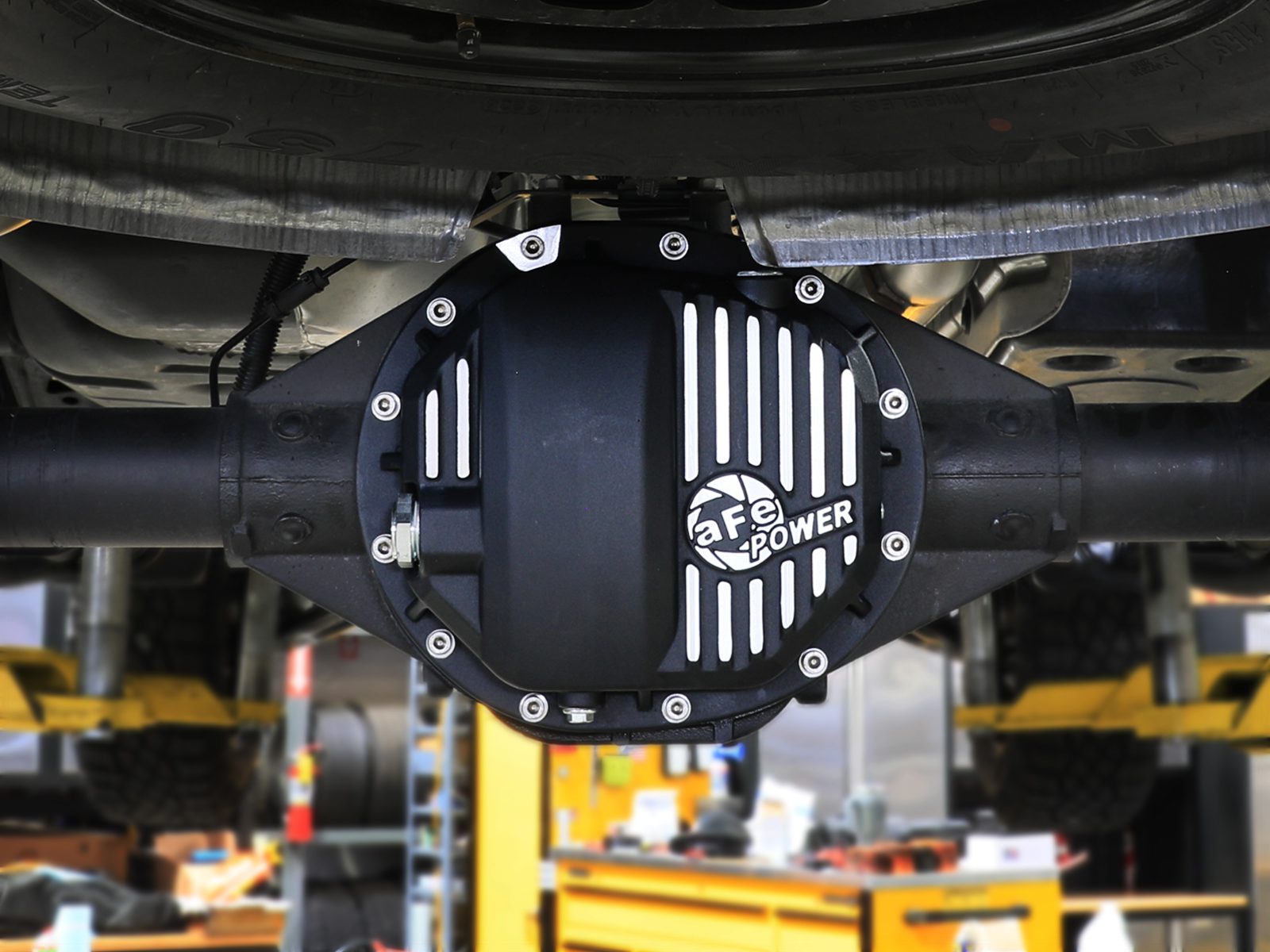 Rear Diff Cover installed on Chevy Silverado 1500 