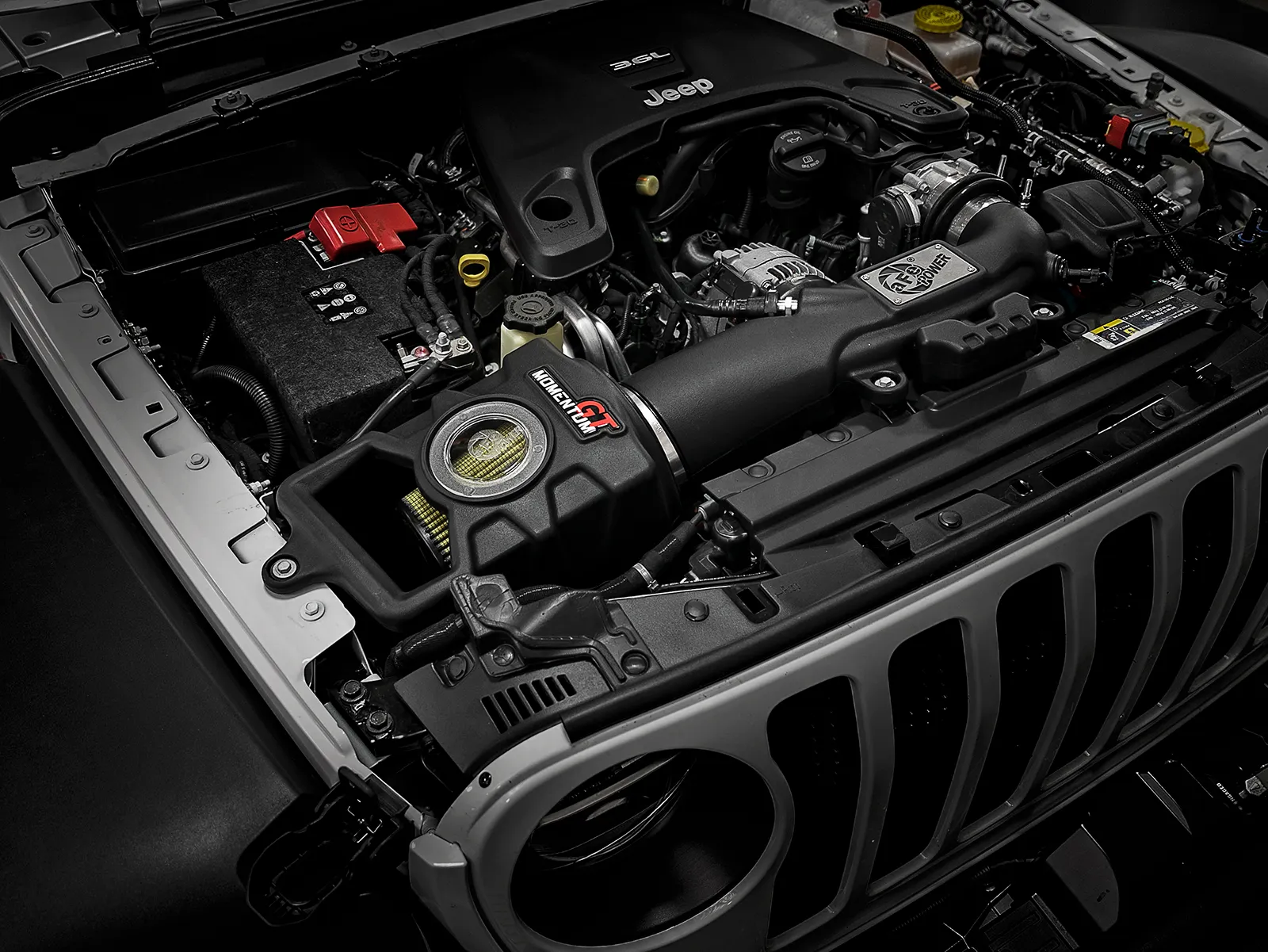 Off-road Jeep Wrangler Cold Air Intake