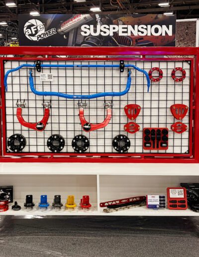 SEMA Booth Final - Suspension Grid