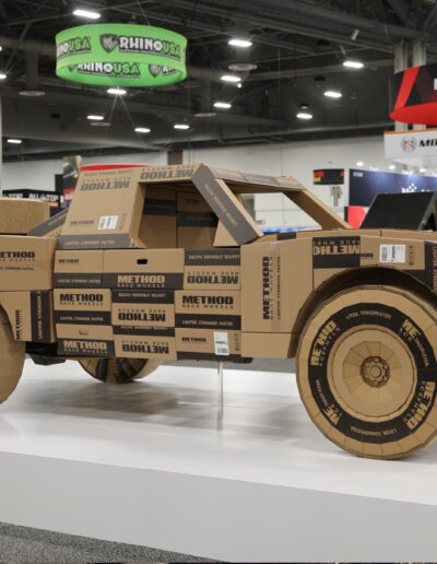 SEMA Show 2025 - Method Race Wheels Carboard Truck