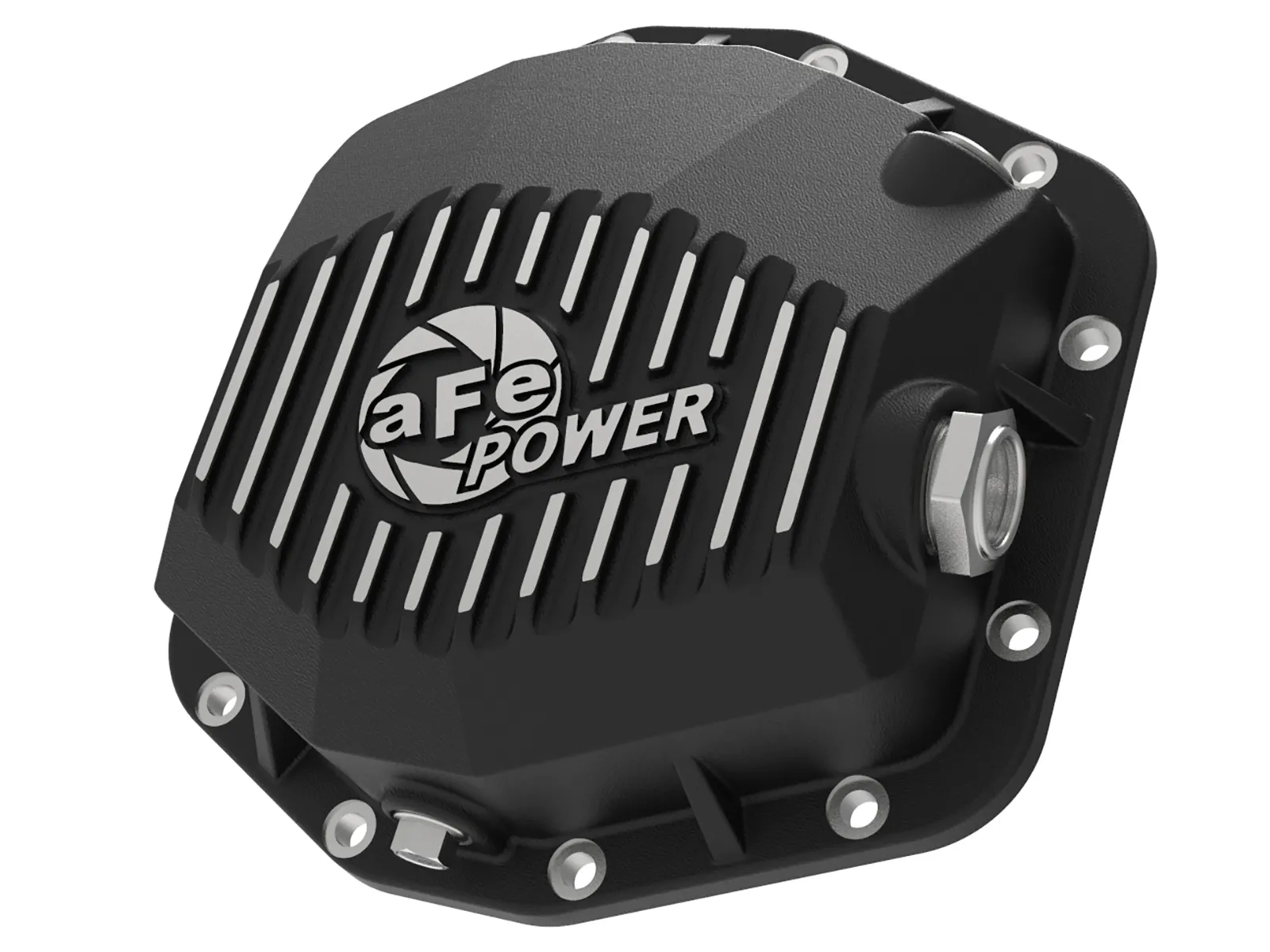 aFe Cover aluminum rear black diff cover for Jeep Dana M220 