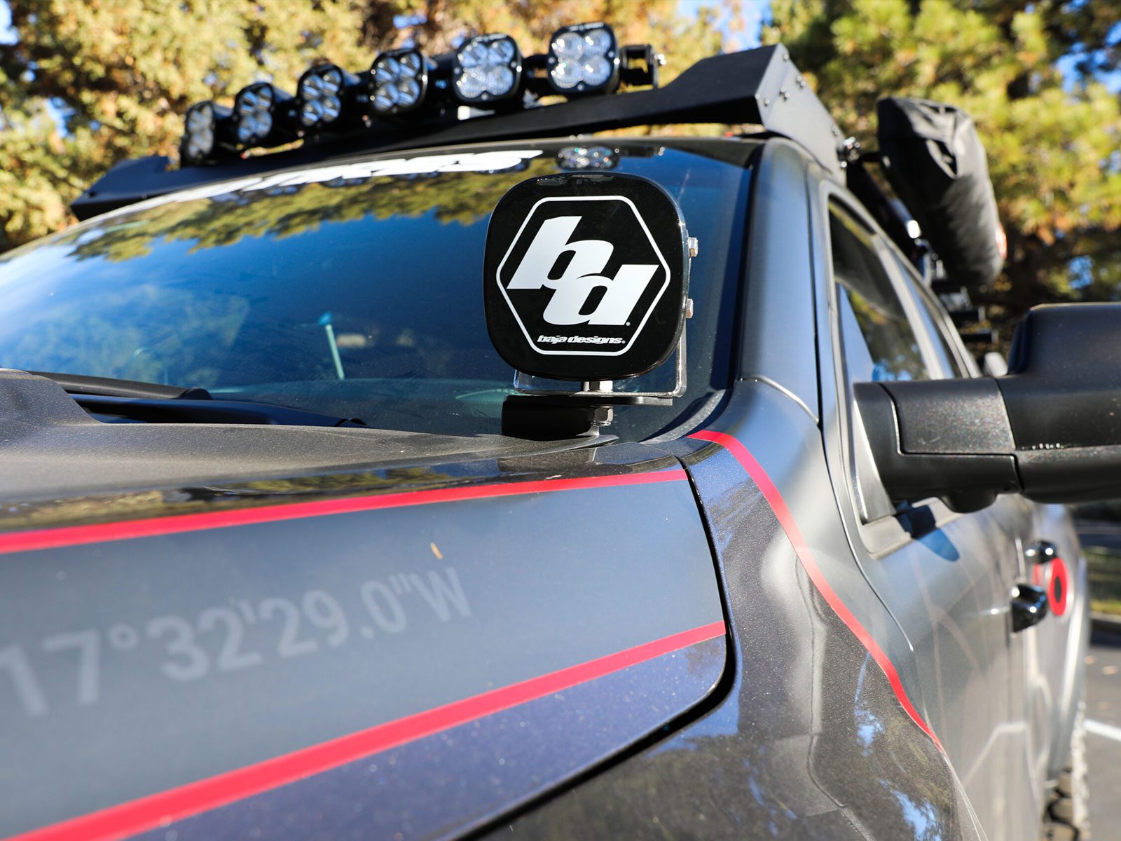 baja-designs-off-road-light-bar-afe-ram-1500-rho Baja Designs off-road lights and light bar on aFe's Ram 1500 RHO Overland build