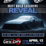 Throtl & aFe POWER Drift Build Exclusive Reveal on April 12, 2026