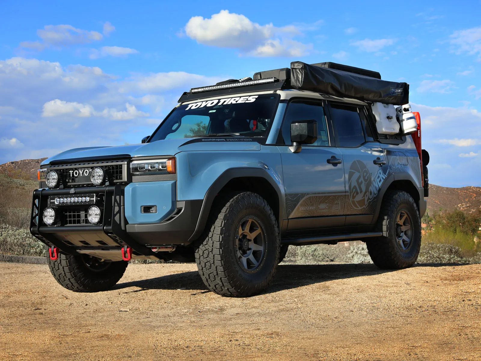 79-27021l_ls1-Bull-Bar-Lights-Land-Cruiser Terra Guard Bull Bar Toyota Land Cruiser J250