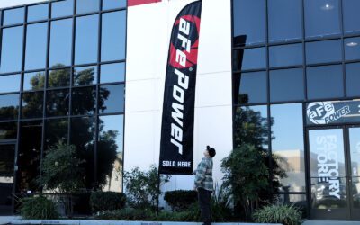 aFe POWER Feather Flag