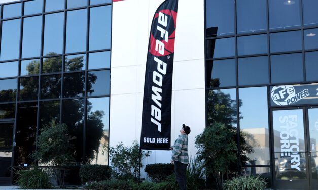 aFe POWER Feather Flag