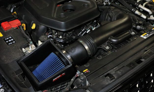 RAPID INDUCTION Cold Air Intake System for Jeep Wrangler (JL) 24-26 L4-2.0L (t)