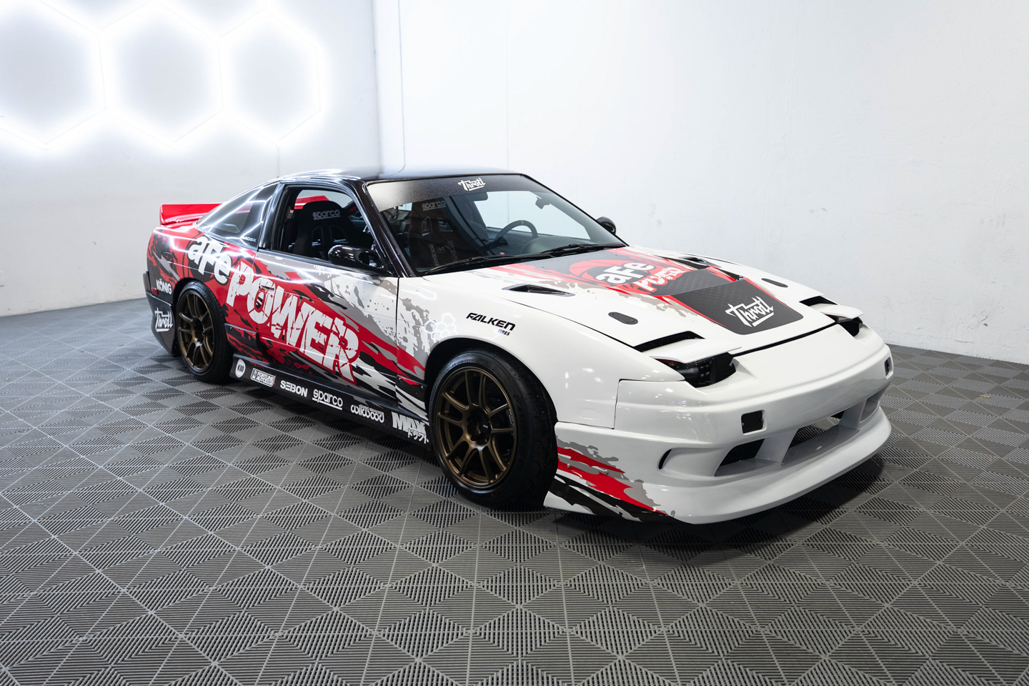 Rebuilt aFe Nissan 240sx Drift Build in Throtl Garage