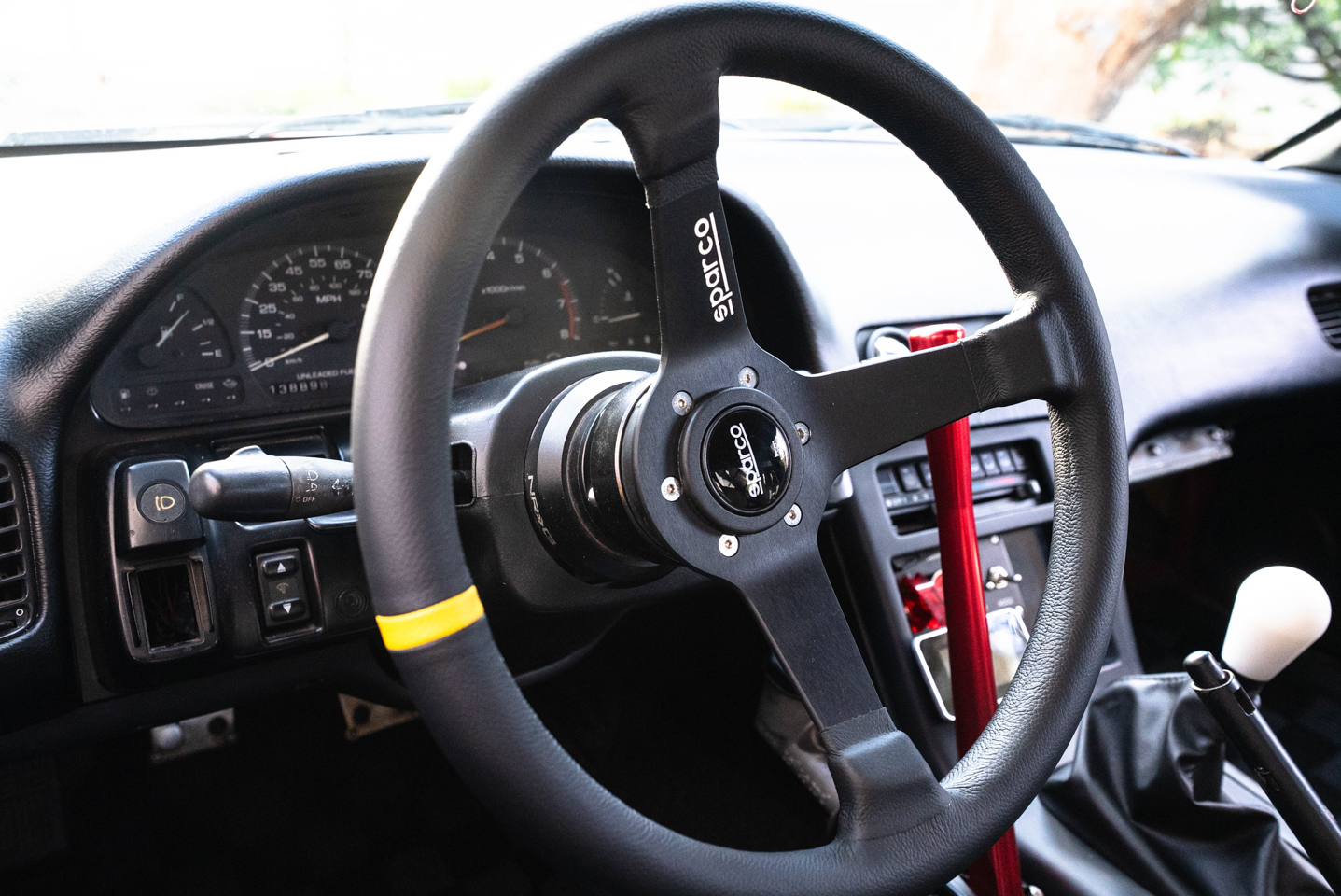 Nissan S13 240sx Drift Car Sparco Steering Wheel