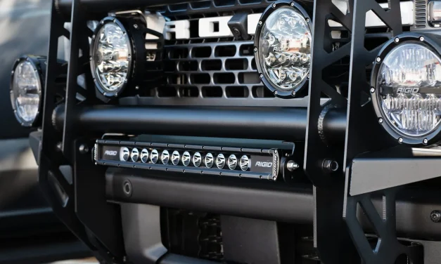 TERRA GUARD Light Bar Brackets for Terra Guard Bull Bars