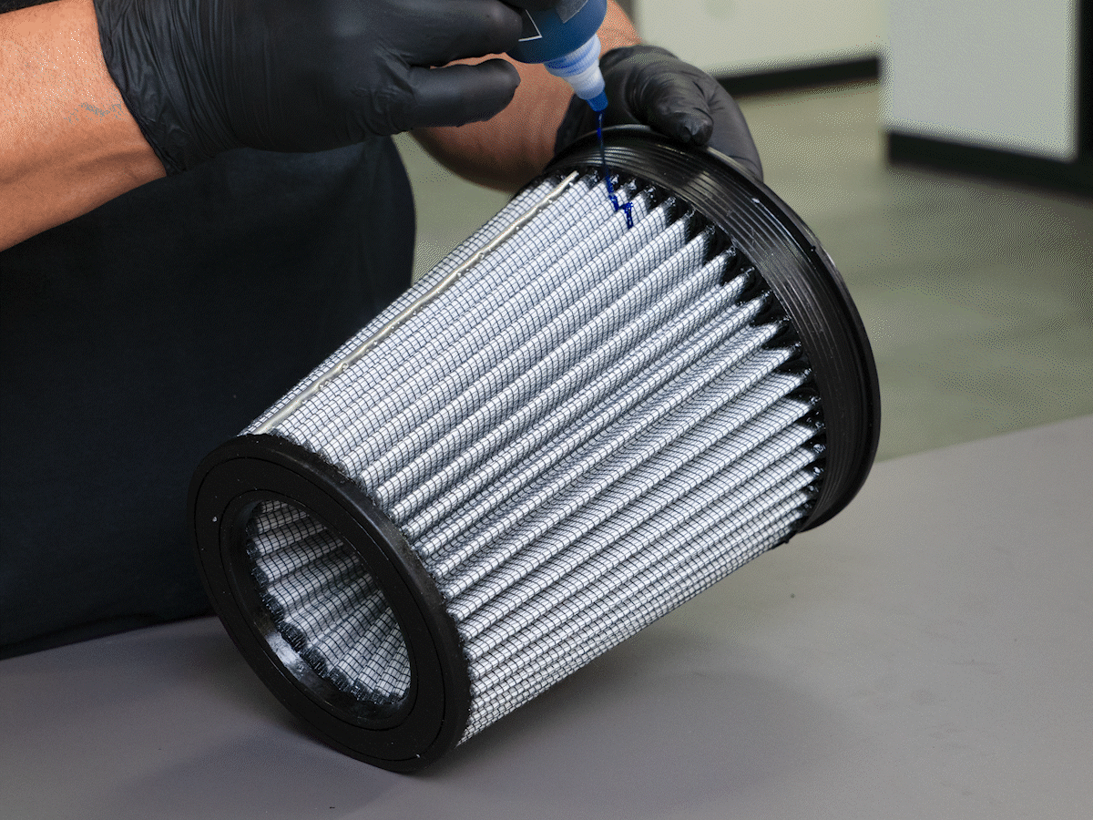 ZIG ZAG MOTION OILING AFE AIR FILTER