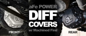 aFe POWER Differential Covers for Ford F-250/350 23-26 (Dana M235) and 23-26 V8 (Sterling 11.6)