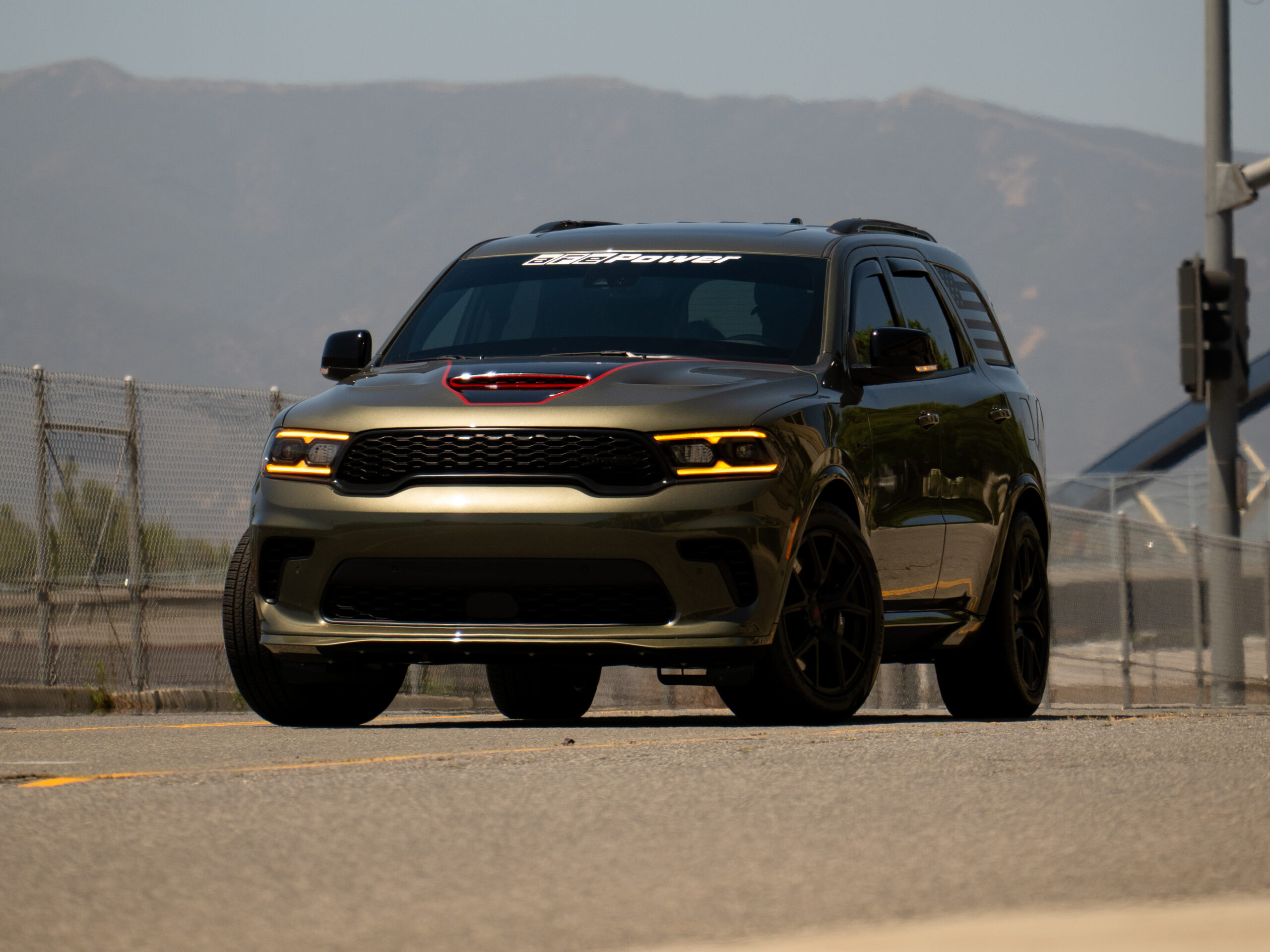 Green Dodge Durango 5.7L